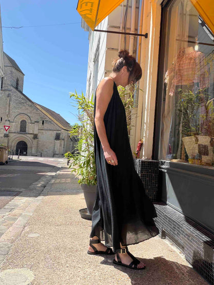 Robe Vittoria - Chocolat ou Black