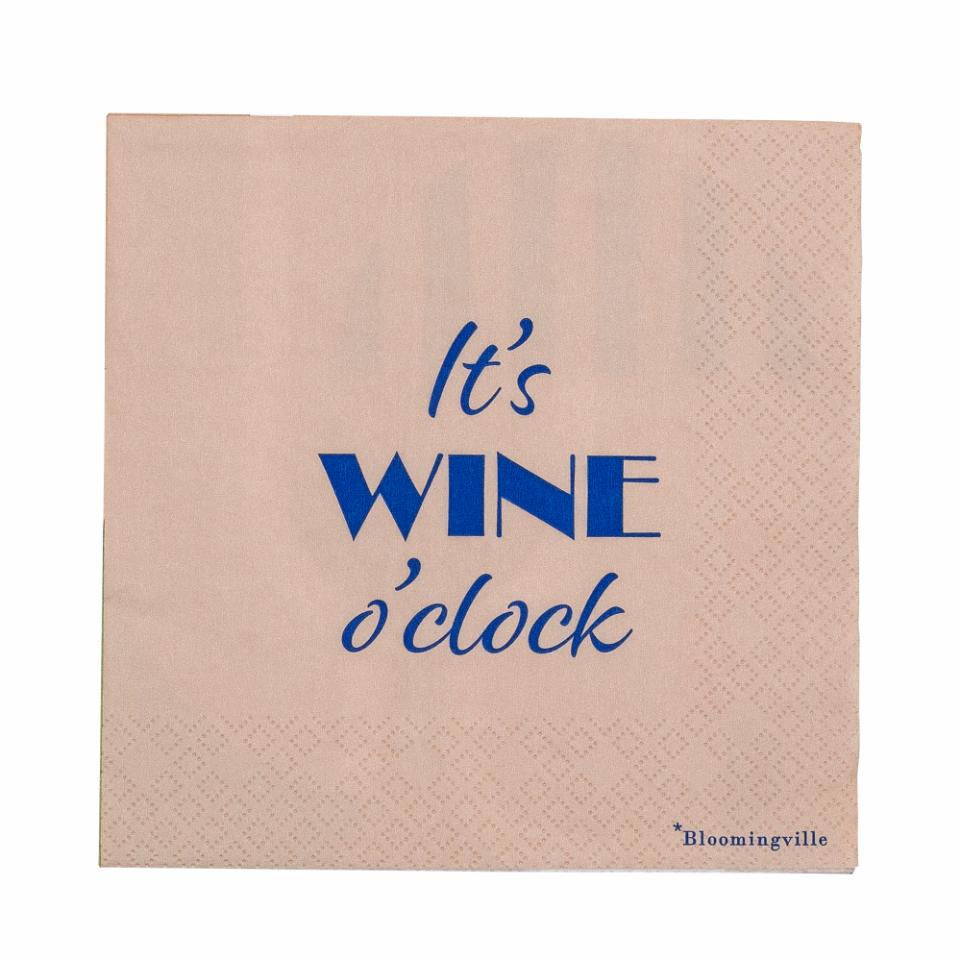 Wine Serviette papier - pack de 20