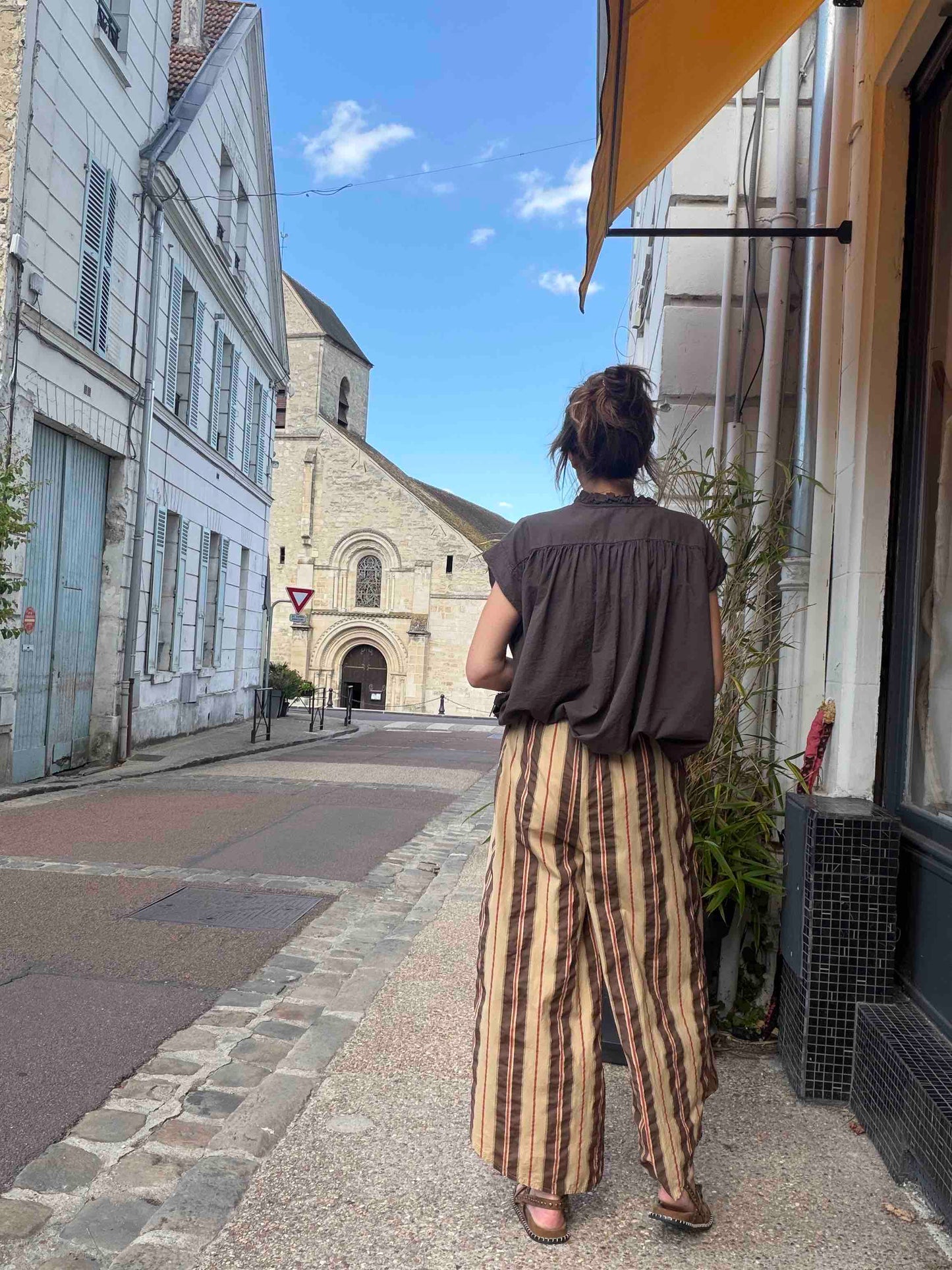 Chemise Yda chocolat - Margot Paris