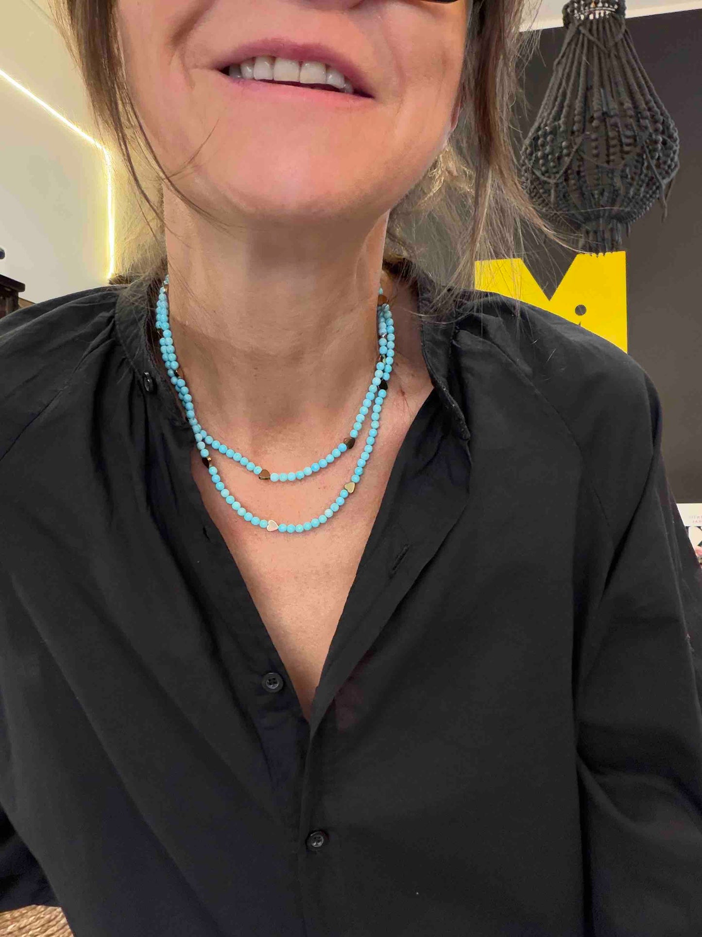 Zoé Agathe coral bracelet necklace