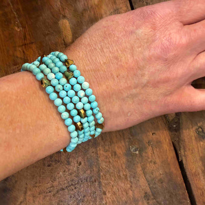 Zoé Agathe coral bracelet necklace